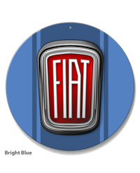 Fiat 1959 - 1965 Emblem Round Aluminum Sign
