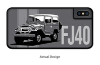 Toyota FJ40 Land Cruiser 4x4 Smartphone Case - Spotlights