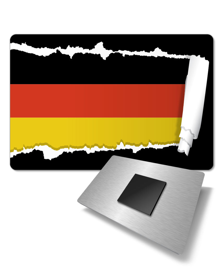 German Flag Fridge Magnet