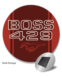 BOSS 429 c.i. V8 Engine Emblem 1969 - 1970 Round Fridge Magnet