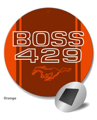 BOSS 429 c.i. V8 Engine Emblem 1969 - 1970 Round Fridge Magnet