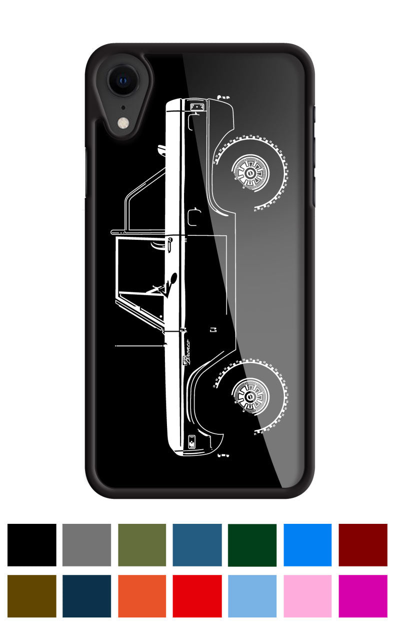 1966 Ford Bronco 4x4 Smartphone Case - Side View