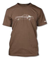 Ford Capri MK I Coupe T-Shirt - Men - Side View