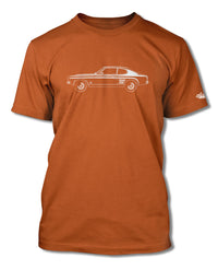 Ford Capri MK I Coupe T-Shirt - Men - Side View