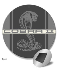 Cobra II Emblem 1976 Round Fridge Magnet