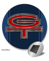 Ford GT Emblem from 1965 Round Fridge Magnet