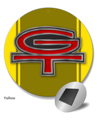 Ford GT Emblem from 1965 Round Fridge Magnet