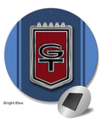 Ford Mustang GT Emblem 1965 - 1967 Round Fridge Magnet