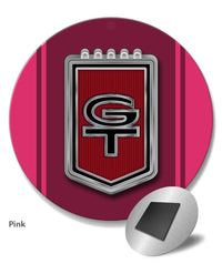 Ford Mustang GT Emblem 1965 - 1967 Round Fridge Magnet