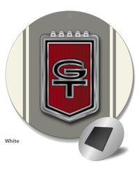 Ford Mustang GT Emblem 1965 - 1967 Round Fridge Magnet