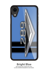 289 c.i. V8 Engine Emblem Smartphone Case - Racing Stripes - Emblem