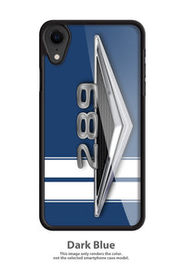 289 c.i. V8 Engine Emblem Smartphone Case - Racing Stripes - Emblem