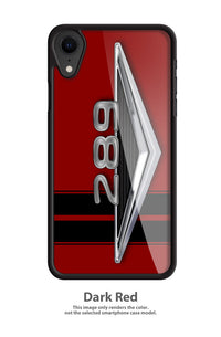 289 c.i. V8 Engine Emblem Smartphone Case - Racing Stripes - Emblem