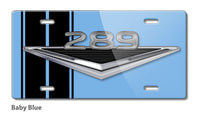 289 c.i. V8 Engine Emblem Novelty License Plate