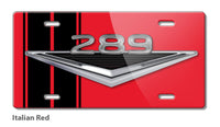 289 c.i. V8 Engine Emblem Novelty License Plate