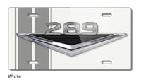 289 c.i. V8 Engine Emblem Novelty License Plate