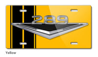 289 c.i. V8 Engine Emblem Novelty License Plate