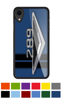 289 c.i. V8 Engine Emblem Smartphone Case - Racing Stripes - Emblem