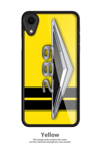 289 c.i. V8 Engine Emblem Smartphone Case - Racing Stripes - Emblem