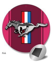 Ford Mustang Emblem Round Fridge Magnet