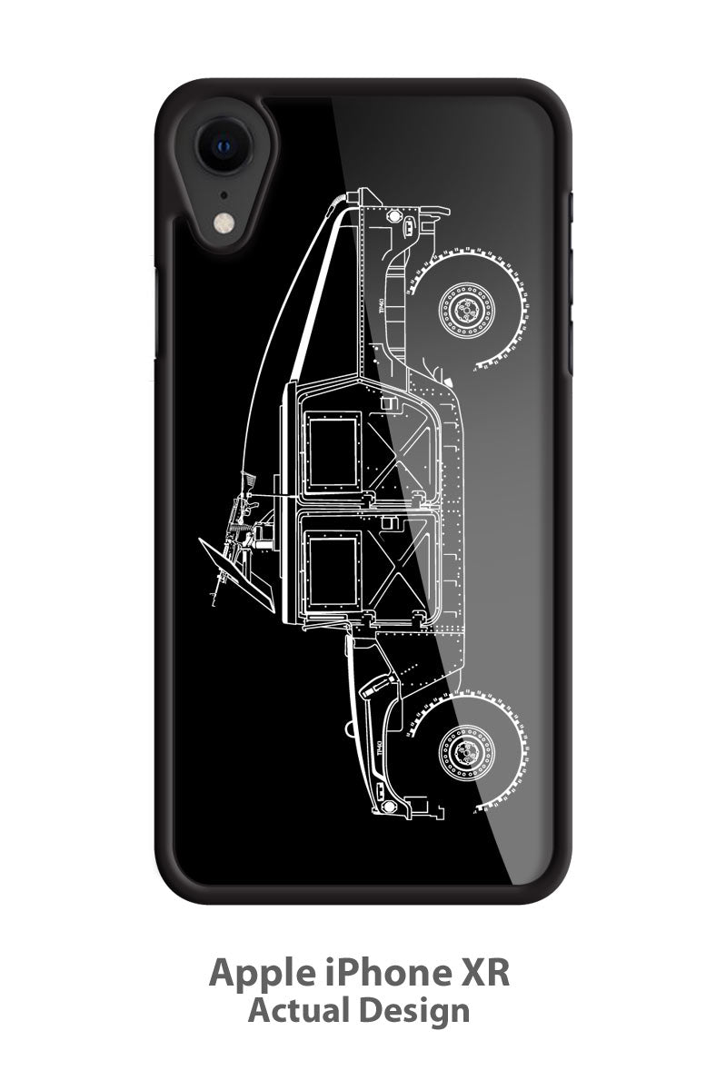 Hummer H1 Military Slantback 4x4 Smartphone Case - Side View