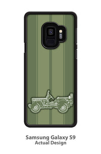 Jeep Willys WWII 1941 - 1945 Smartphone Case - Racing Stripes