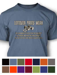 Left Over Parts T-Shirt - Men - Mechanic