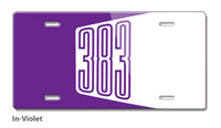 1971 Plymouth Barracuda 'Cuda 383 Design Novelty License Plate - Vintage Emblem