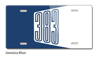 1971 Plymouth Barracuda 'Cuda 383 Design Novelty License Plate - Vintage Emblem