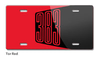1971 Plymouth Barracuda 'Cuda 383 Design Novelty License Plate - Vintage Emblem