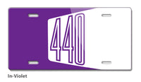 1971 Plymouth Barracuda 'Cuda 440 Design Novelty License Plate - Vintage Emblem