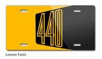 1971 Plymouth Barracuda 'Cuda 440 Design Novelty License Plate - Vintage Emblem