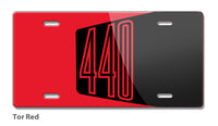 1971 Plymouth Barracuda 'Cuda 440 Design Novelty License Plate - Vintage Emblem