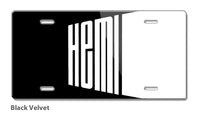 1971 Plymouth Barracuda 'Cuda 426 HEMI Design Novelty License Plate - Vintage Emblem