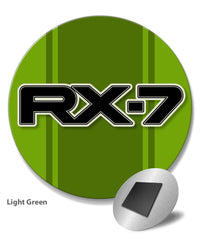 Mazda Rx-7 Series 2 Emblem Round Fridge Magnet
