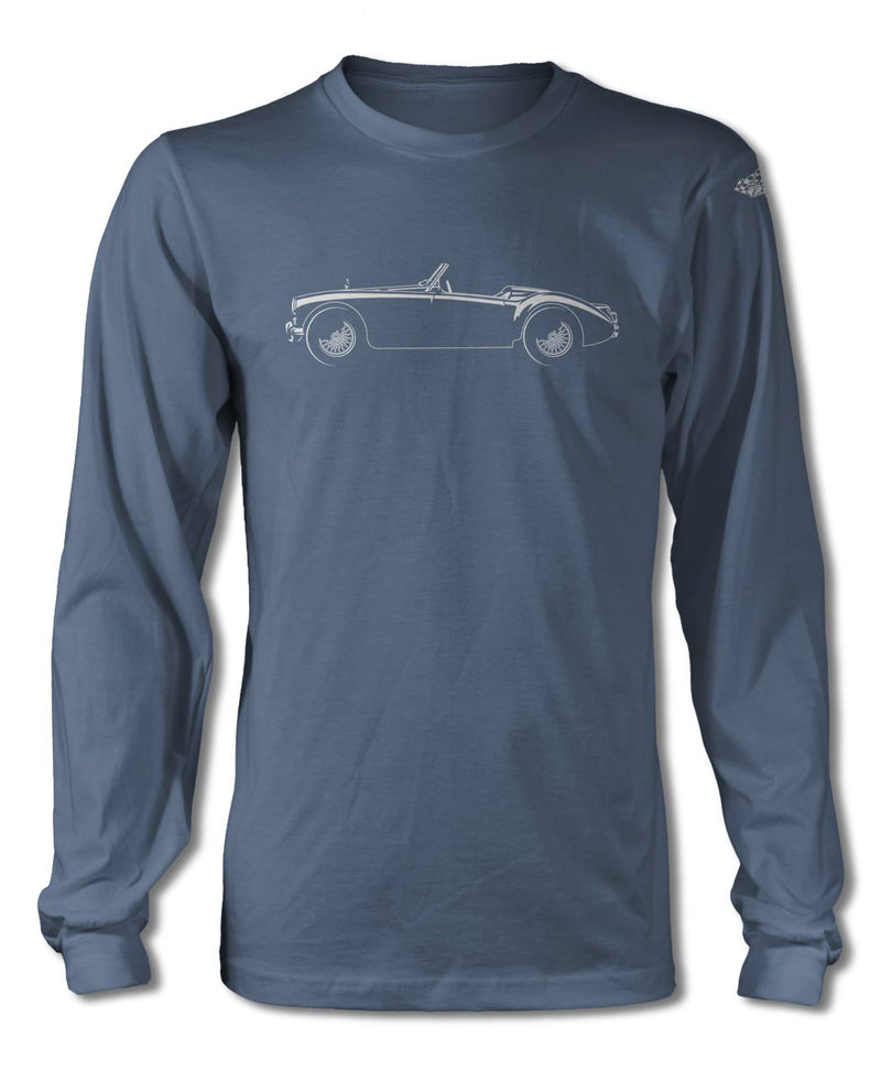 MG MGA Convertible T-Shirt - Long Sleeves - Side View