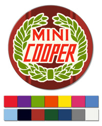Mini Cooper Emblem Round Fridge Magnet