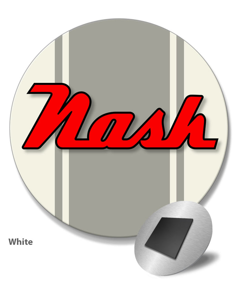 Nash Emblem Round Fridge Magnet