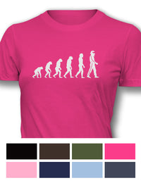 Evolution to Race Women T-Shirt