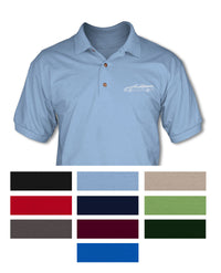 Honda Acura NSX Top Off 1990 - 2005 Adult Pique Polo Shirt - Side View