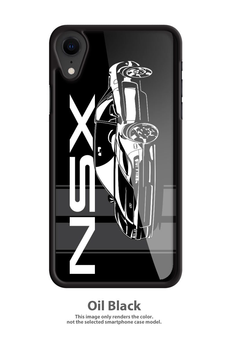 Acura NSX Emblem 3/4 Front Smartphone Case - Racing Stripes