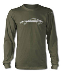 Opel GT Coupe T-Shirt - Long Sleeves - Side View