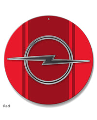 Opel 1964 - 1970 Emblem Round Aluminum Sign