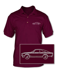 Opel Manta A Coupe - Adult Pique Polo Shirt - Side View