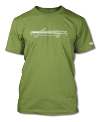 1967 Plymouth GTX Convertible T-Shirt - Men - Side View