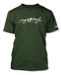 1970 Plymouth Superbird R. PETTY - NASCAR T-Shirt - Men - Side View