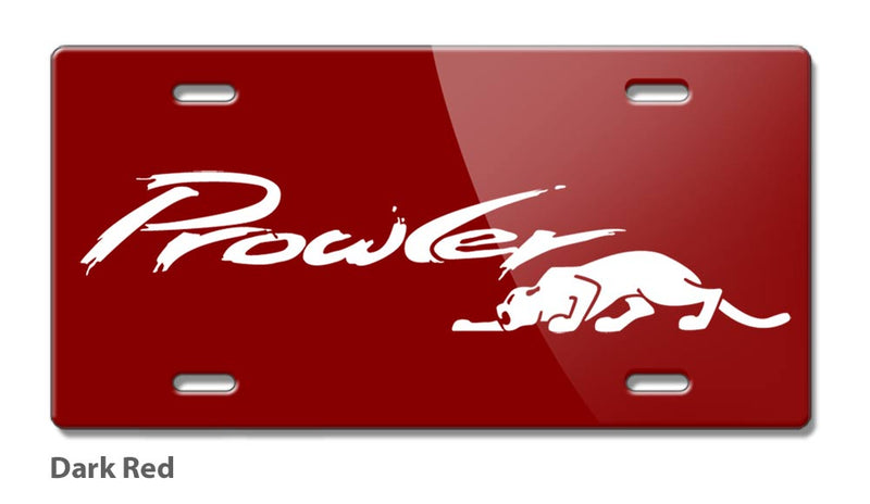 1997 - 2002 Plymouth Prowler Emblem Novelty License Plate - Vintage Emblem