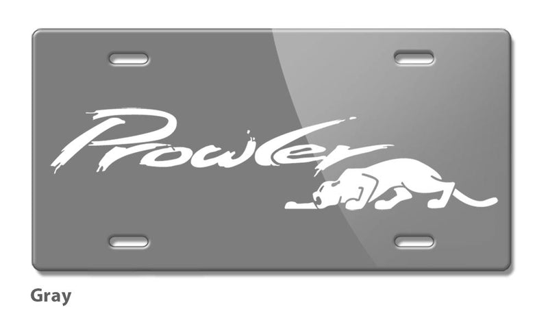 1997 - 2002 Plymouth Prowler Emblem Novelty License Plate - Vintage Emblem