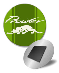 1997 - 2002 Plymouth Prowler Emblem Novelty Round Fridge Magnet