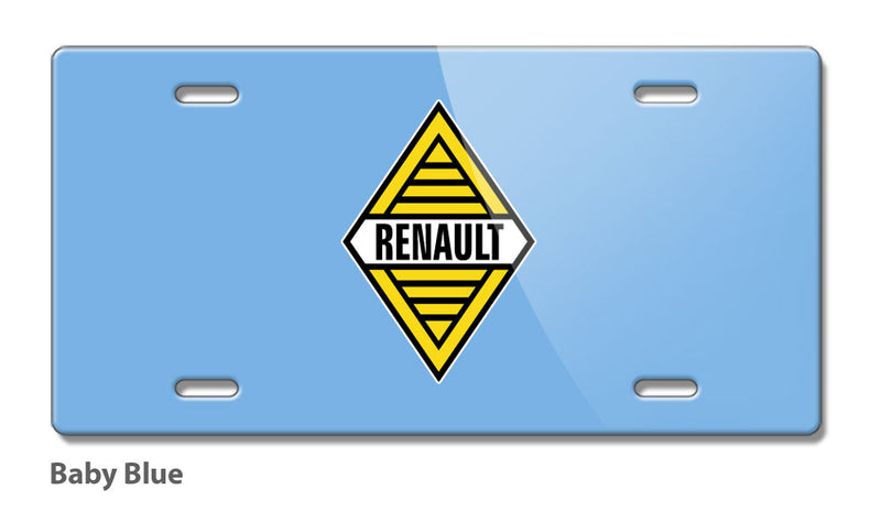 Renault Badge Emblem Novelty License Plate - Vintage Emblem